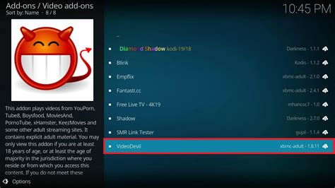 adult for kodi|How to Install VideoDevil Add.